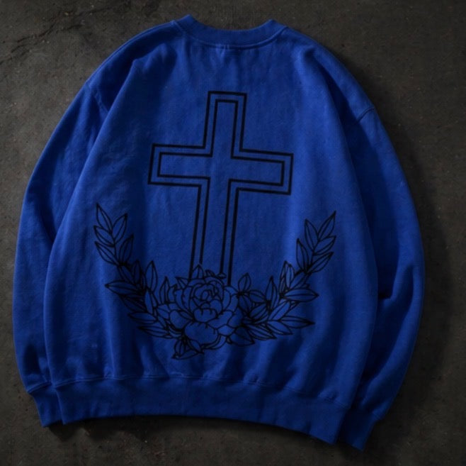 "Cross" Crewneck