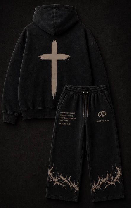 "WALK BY FAITH" Sweat Set